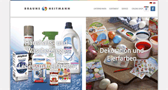 Desktop Screenshot of brauns-heitmann.de